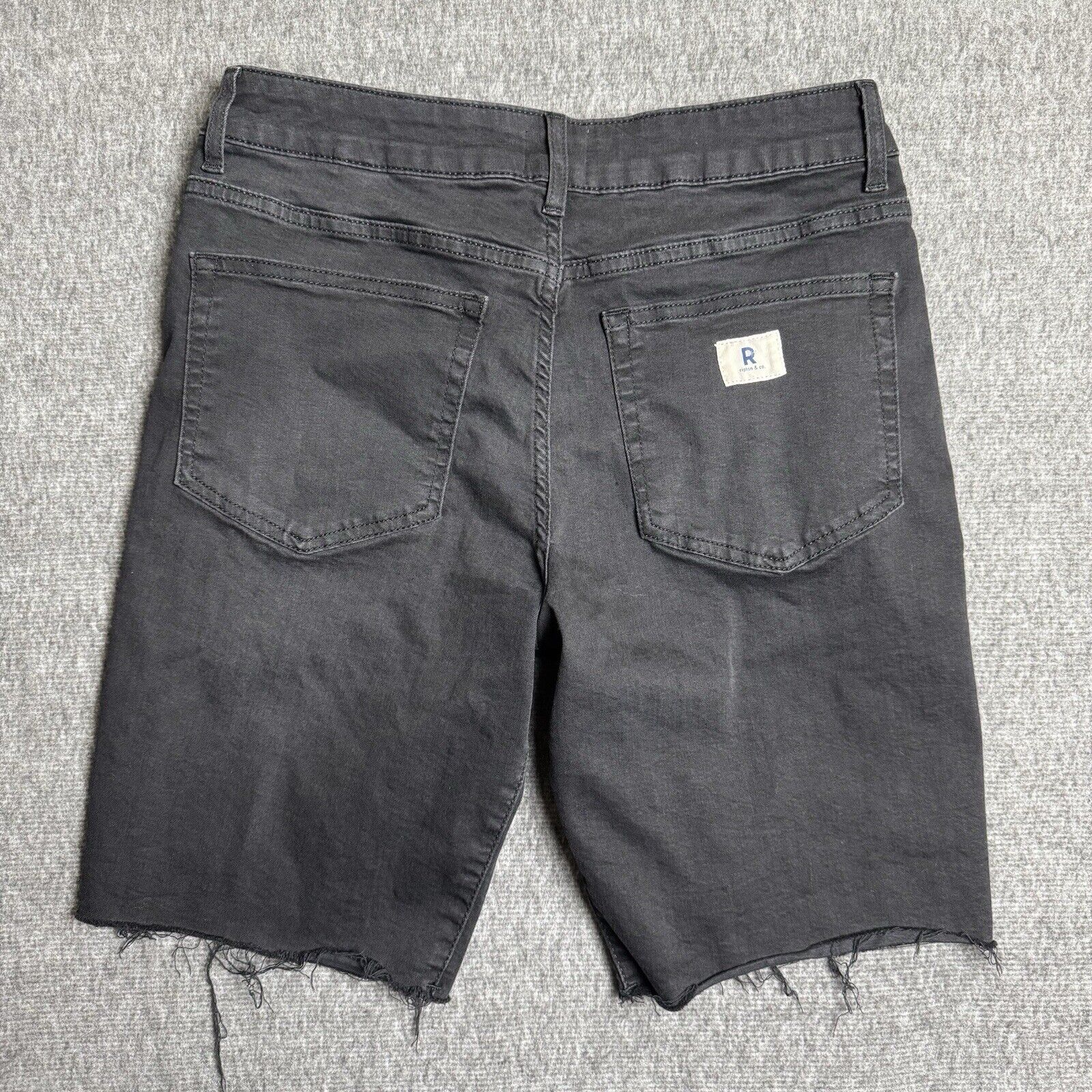 Ripton & Co. Life Is Jort Jean Shorts Mens 31 Black — image 4 of 8